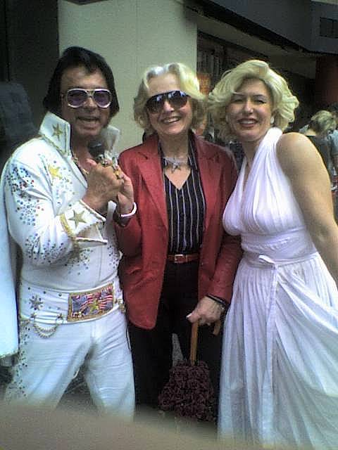 Elvis, Gayle, Marilyn