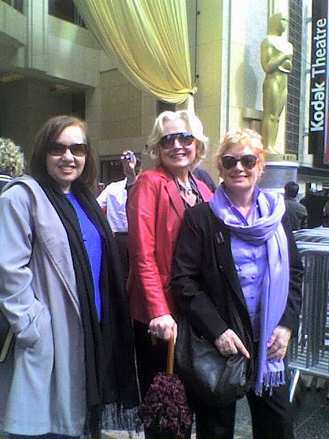Miriam, Gayle, Rosie at the Oscars